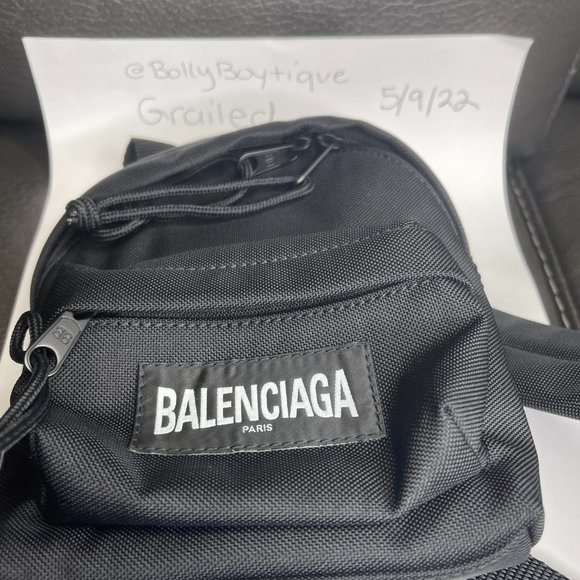 Balenciaga Mini Backpack - Crossbody/Shoulder/Belt - Recycled Nylon - used - Picture 11 of 11